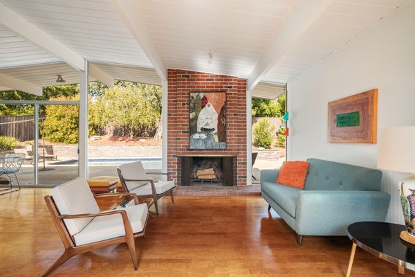 The home sits in Conejo Village, Eichler's sole development in Ventura County.