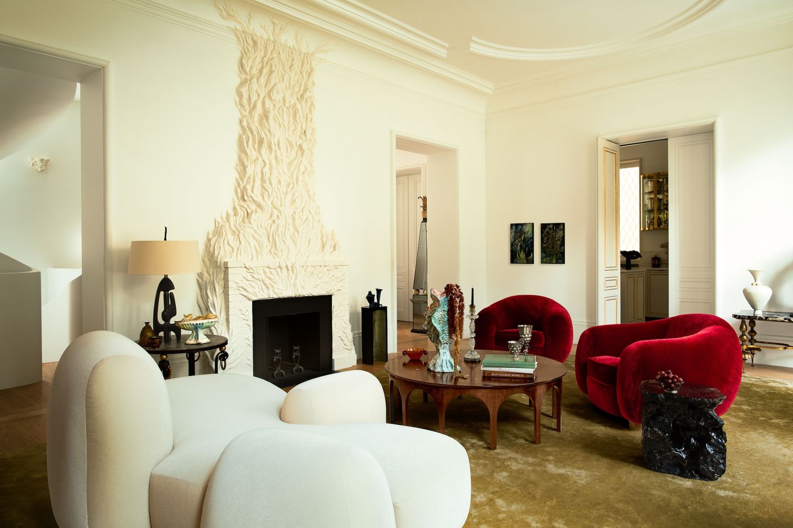 Another dramatic fireplace!