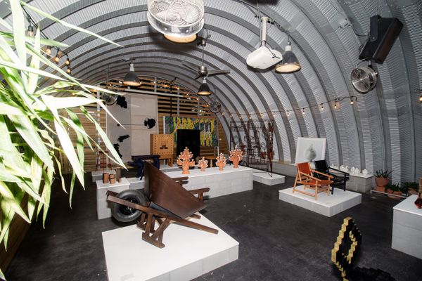 The 2025 Mexico Design Fair exhibition at the Carpenter Hotel in Austin, Texas.