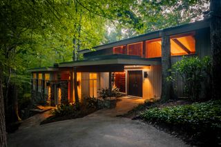 Listed for the First Time, This $4M Atlanta Midcentury Comes With a Waterfall