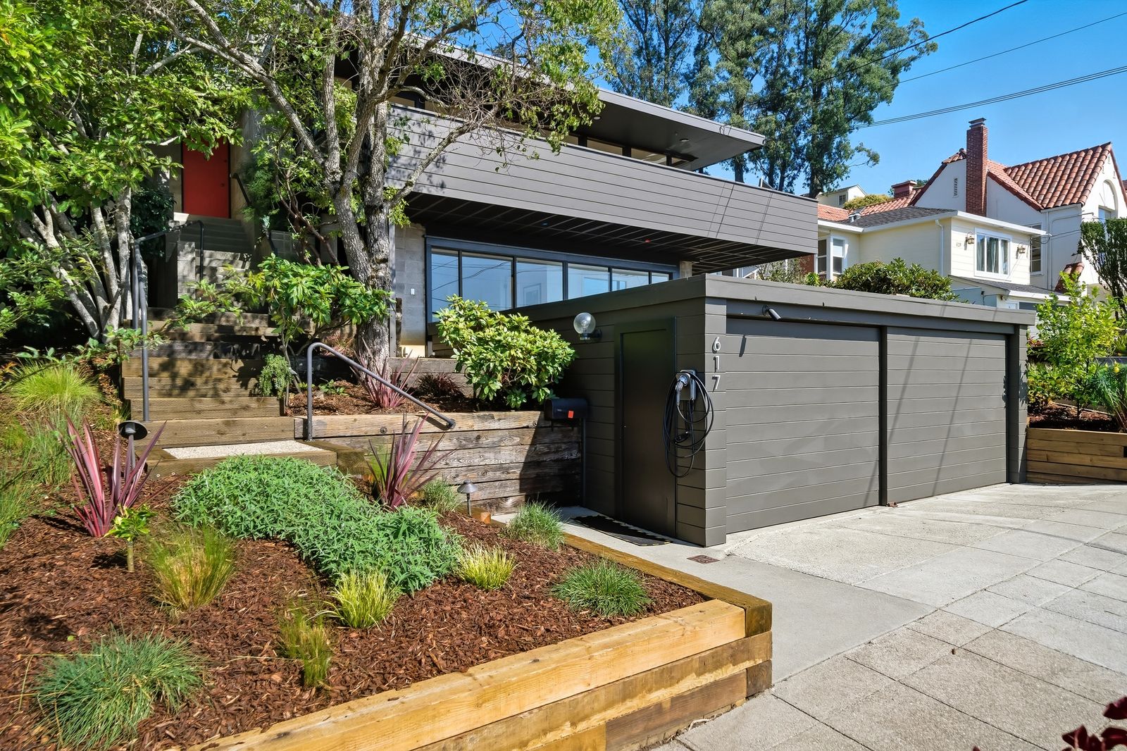 Custom Woodwork Fills This .8M Midcentury in the Berkeley Hills