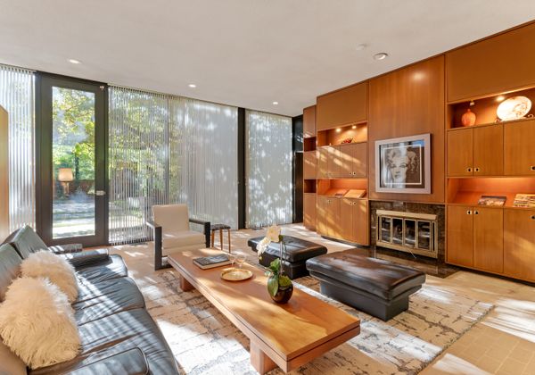 The architect, Charles Bates, designed the home for his own family.