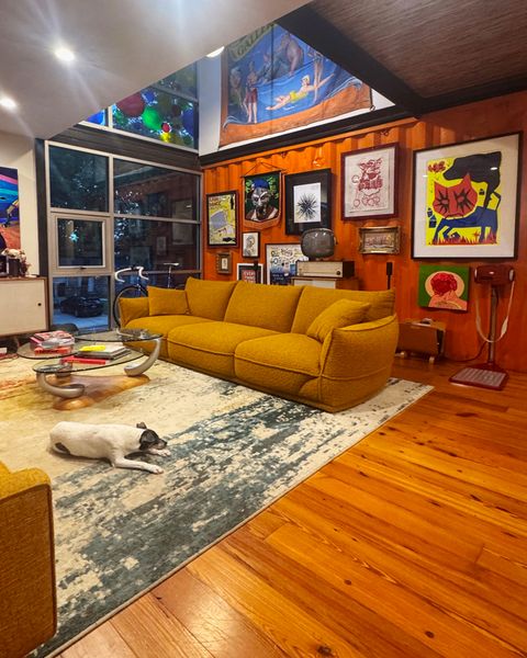 The 1,600-square-foot home was made using nine shipping containers.