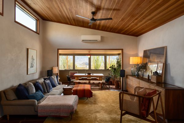 The home was renovated by it's owners, the founders of health brand Wonder Valley.