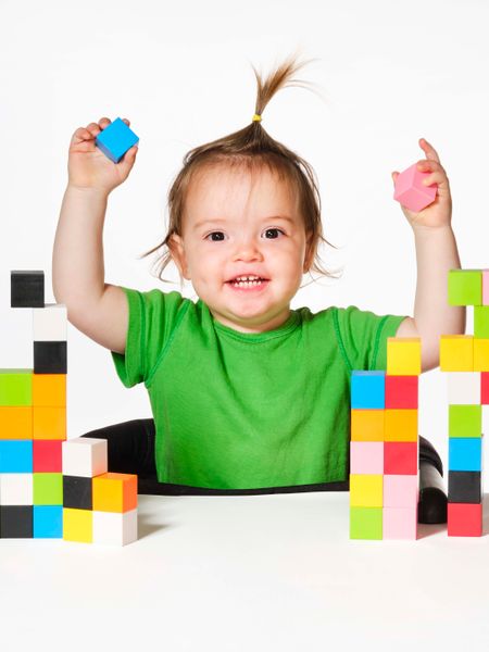 Early on, kids are on the crawl for the bright, blocky, and buildable. These rudimentary toys are not only delightful, but they help stimulate the senses.