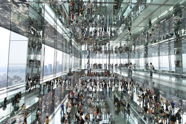 The observation deck SUMMIT One Vanderbilt, designed by Snøhetta, is a popular tourist attraction in New York City.