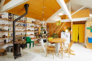 How Two Designers Turned an Industrial Workshop Into a Family Home