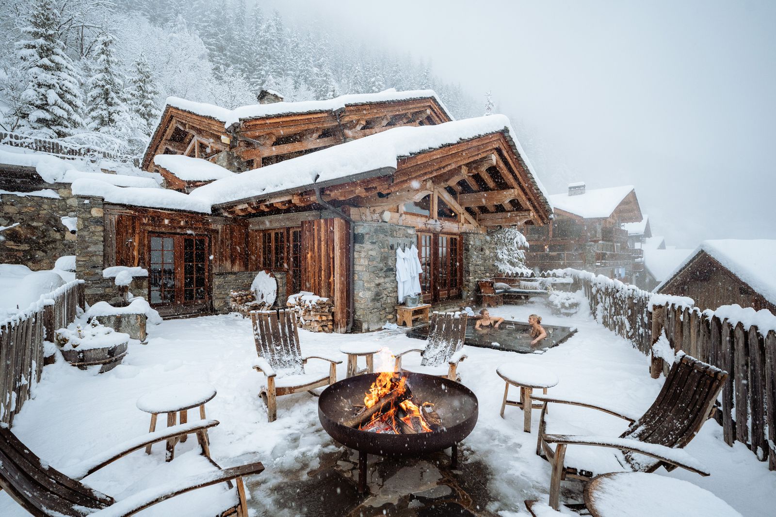 Chalet Pelerin is one of two Tarentaise Valley ski lodges from luxury hospitality brand Eleven in the French Alps.