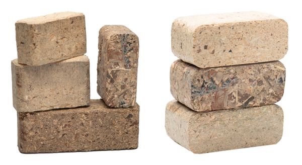 Arkansas company Graphyte compresses agricultural and timber waste into blocks that it then buries.