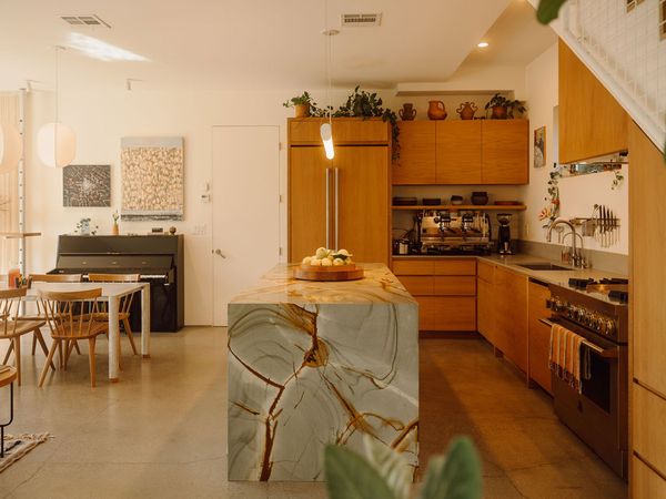 The couple built it not knowing it would ever become a coffee shop, but its functionality is