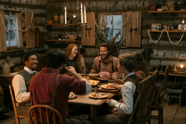 The first season of Netflix’s<i> Little House on the Prairie</i> remake takes inspiration from the third novel in the series, published in 1935, in which the Ingalls family build their home on the frontier near Independence, Kansas, after traveling by wagon from Wisconsin.