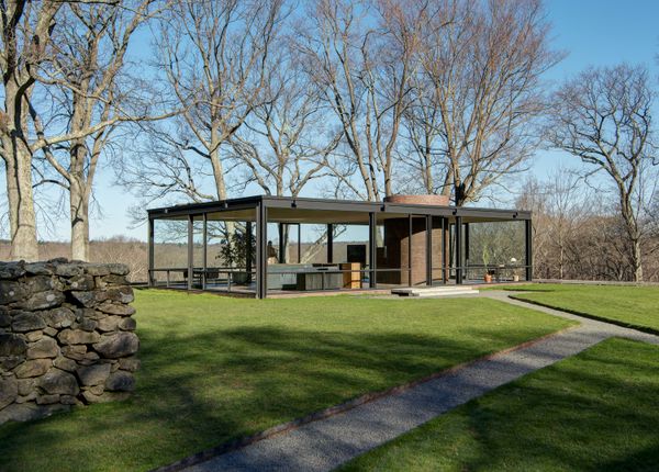 Phillip Johnson’s Glass House in New Canaan is preserved as it was when it was built to provide a pure experience for visitors.