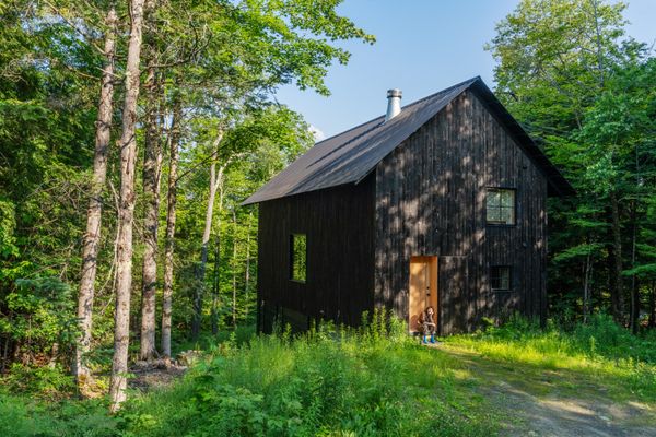 Woodworker Ally Silberkleit created a cabin in Vermont that showcases handmade objects and the beauty of craft.
