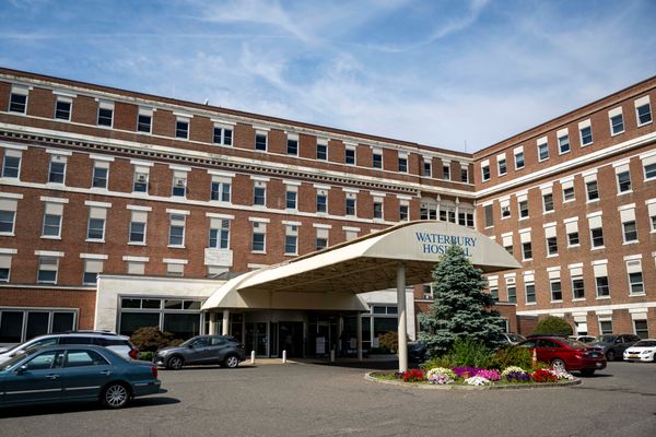 Waterbury Hospital, pictured above, is one of several vital institutions in Hartford that have felt the effects of private equity ownership.