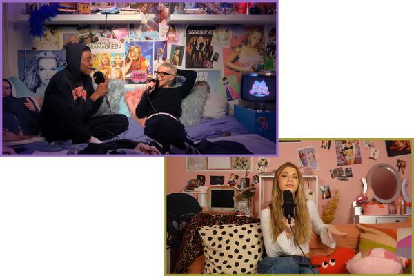 <i>In Your Dreams With Owen Thiele</i> launched in 2024 under Alex Cooper’s Unwell Network with a built-out Y2K bedroom set where he films the podcast from his home. Influencer Becca Moore also started her <i>For the Girls </i>podcast in 2024 and films episodes from an at-home studio she unveiled at the end of that year.