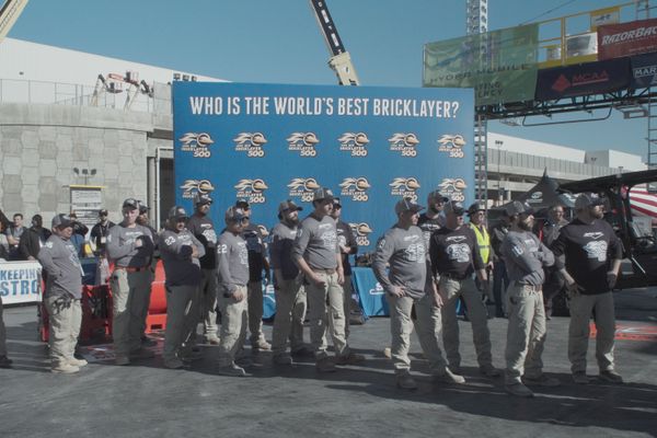 The documentary is about the history of the building material, and also about selling a documentary about the history of said building material.