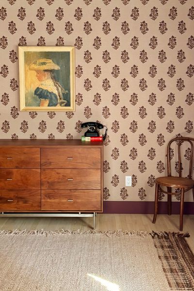 Vintage details blend in alongside newer pieces, like a washable rug, at Hines Collective’s retreat by the sea in North Fork, Long Island.