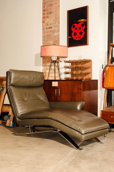 A mix of lighting, furniture, and decor is available at the Normalish shop.