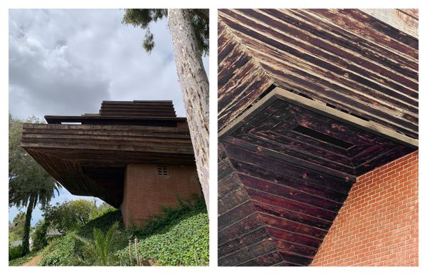 Neighbors of the Frank Lloyd Wright’s Sturges House in Los Angeles say that the home is falling into disrepair.