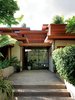 Front elevation, Chris did the front door during a remodel that finished in 2009. The original home was designed in 1997 by Bob Hatfield. Photo 6 of The Deam House modern home