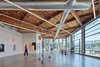 The old car dealership showroom was adapted into an art gallery. Photo 8 of PLATFORM modern home