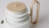 Luca Nichetto and Lera Moiseeva designed the Aureola Tea Service set for Toronto shop Mjölk. Photo of Coffee and Tea Seen Through Designers' Eyes modern home