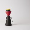 Luca Nichetto previously experimented with a brilliant, Memphis-inspired colorway for the Sucabaruca set. Photo of Coffee and Tea Seen Through Designers' Eyes modern home