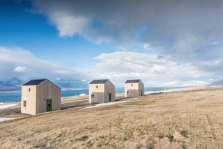 Three modern houses at Sunnuhlíð are ideal for couples and families, and boast astounding views in a rural setting. 