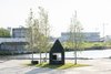 In an industrial stretch of Amsterdam, Dus Architects created Urban Cabin, a micro-dwelling that's completely 3D printed.
Photo: Ossip van Duivenbode Photo of Book a Stay in This 3D-Printed Tiny House modern home