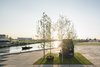 The site also includes a sculptural bathtub set outside the house—3D printed, of course.
Photos: Ossip van Duivenbode Photo of Book a Stay in This 3D-Printed Tiny House modern home
