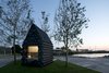 Modern home with Exterior and Cabin Building Type. To rent the cabin for a short stay, intrepid guests can contact Dus Architects at info@houseofdus.com
Photo: Ossip van Duivenbode Photo of Book a Stay in This 3D-Printed Tiny House