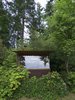 Modern home with Exterior, Wood Siding Material, Metal Roof Material, Shingles Roof Material, Cabin Building Type, and House Building Type. Erecting a modern cabin where a tool shed once stood became a family exercise for architect Jim Cutler and his daughter, Hannah, who worked with him on the design and build. Photo 2 of Cutler Studio/Bunkhouse