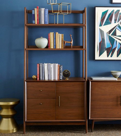 #WestElm #workspace #midcentury