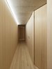 Hallway Photo of The Small Black modern home