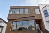 Modern home with Exterior, House Building Type, and Wood Siding Material. Front facade Photo of Noe Valley House