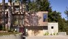 Modern home with Exterior, House Building Type, Metal Siding Material, Concrete Siding Material, and Flat RoofLine. copper & concrete facade Photo of Mt. Tam House