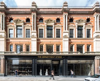 "The Brixton area has a welcoming and generous community spirit, along with a multitude of independent retail and food outlets on the high street," Gledstone says. The Department Store's ground level is open to independent retailers. 