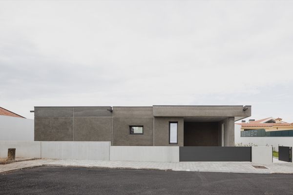 This home's exterior is made from recycled rick husks, which also act as insulation.