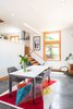 Modern home with Dining Room, Pendant Lighting, Table, Concrete Floor, Storage, Recessed Lighting, and Chair. Dining room Photo 6 of Ballard Residence