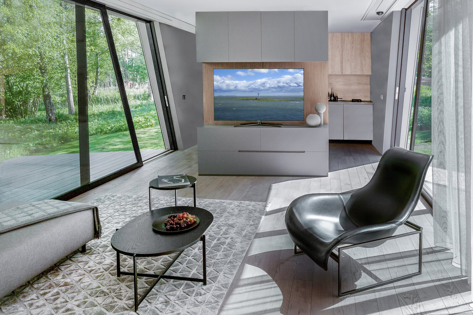 Picture of Photo 3 of 16 in This Off-Grid Prefab Is All About Location, Location ...