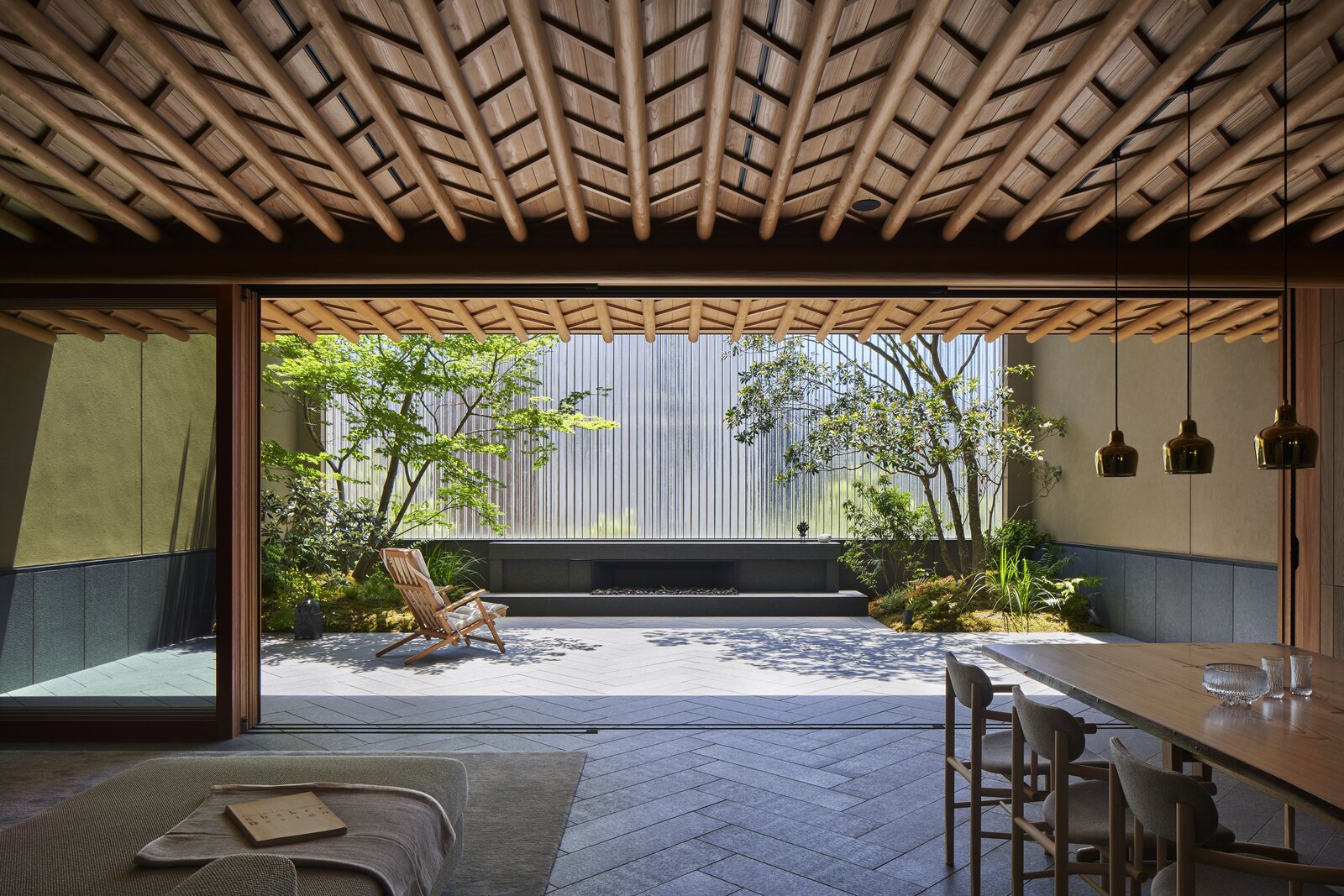 "The effect of the plantings on the terrace is enormous,