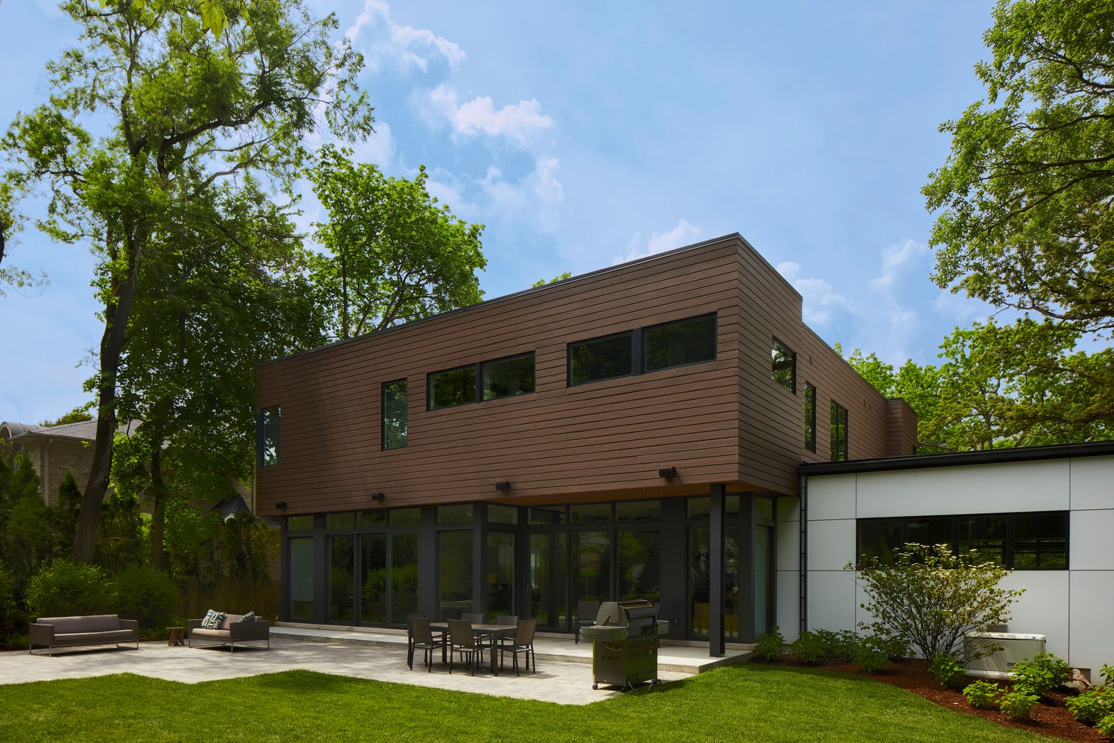 Timbertech Cladding Inages Photo 6 of 8 in A Clever Wood Alternative Helps This Contemporary Home ...