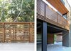 2x2 Cedar railing details Photo 10 of North Fork Bay House modern home