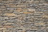 Locally quarried hand-stacked Ledgestone wall built by local artisan masons Photo 8 of Catskills Suburban modern home