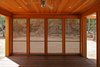 Cedar and Ipe porch Photo 5 of Catskills Suburban modern home