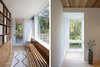 Entry (L); Corridor leading to the basement (R) Photo 12 of North Fork Bluff House modern home