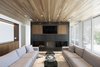 Living room Photo 15 of North Fork Bluff House modern home