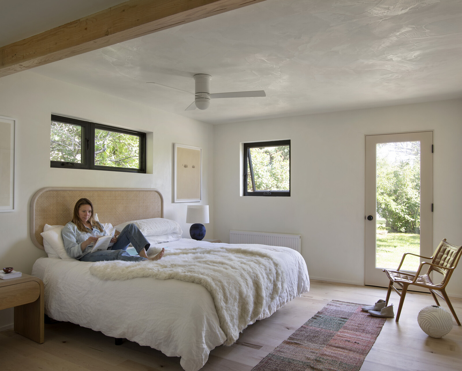 The existing home's lone expansion was an extra 250 square feet in the back of the house, to create a master suite.