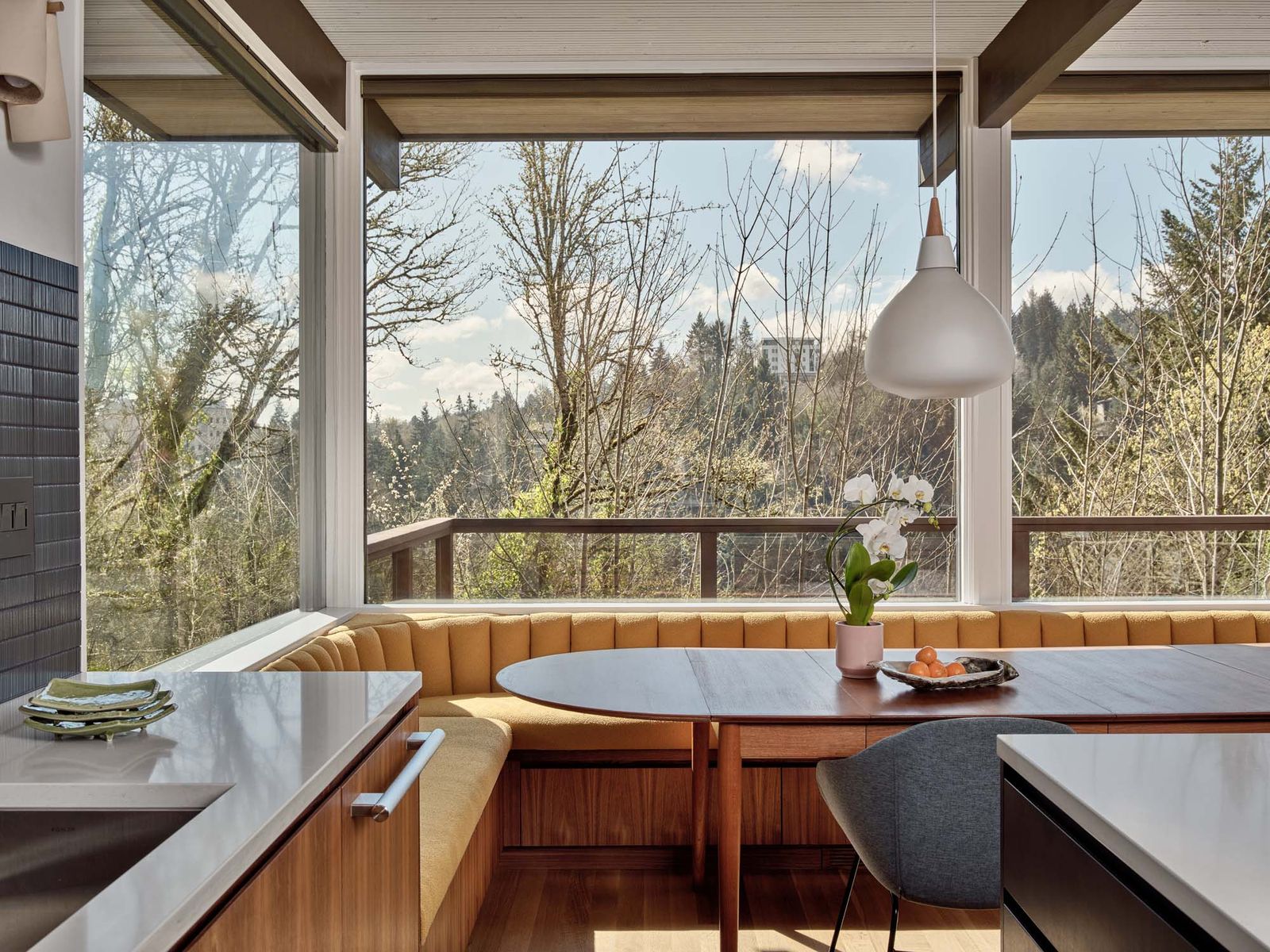 After a decade living in the 1965 house by a celebrated local architect, the pair tasked Risa Boyer Architecture with reconfiguring a few of its common spaces—which went a long way in rejuvenating the residence.