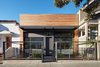 Modern home with Exterior, Glass Siding Material, Concrete Siding Material, Wood Siding Material, Metal Siding Material, and House. Chenery Facade Photo 3 of Chenery